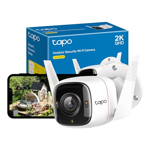 Caméra de surveillance extérieure Tapo C320WS 4 MP étanche - Geekodrome: Boutique d'accessoires geek TP-Link Tapo C320WS Security Camera
