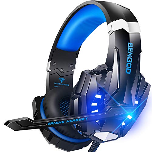Casque Gaming BENGOO G9000 avec Micro et LED pour Consoles - Geekodrome: Boutique d'accessoires geek Kotion Each G2000 casque gamer