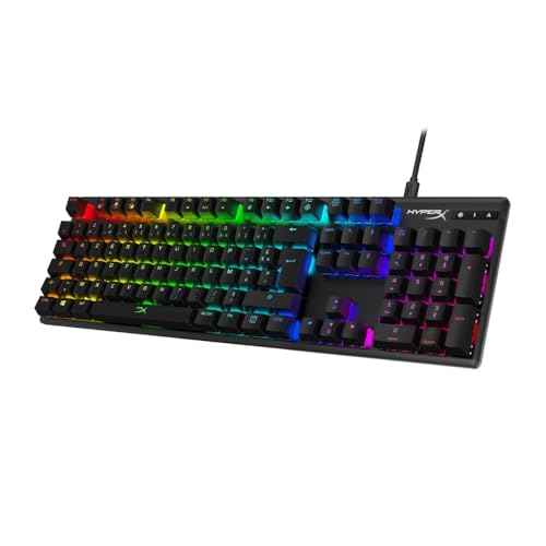 Clavier Gaming HyperX Alloy Origins avec Switches Rouge RGB - Geekodrome: Boutique d'accessoires geek HyperX Alloy Origins
