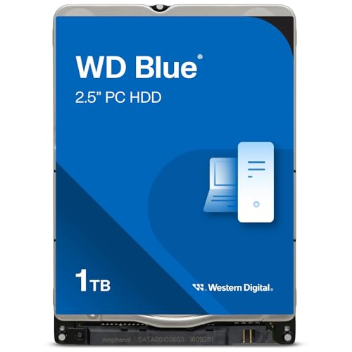 Disque Dur Western Digital Blue 1000 Go Série ATA III 2.5 Western Digital WD Blue 1TB disque dur