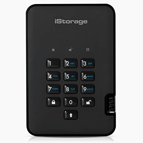 Disque dur portable sécurisé iStorage diskAshur2 1To Noir - Geekodrome: Boutique d'accessoires geek Aegis Secure Key 3.0 1TB disque dur sécurisé