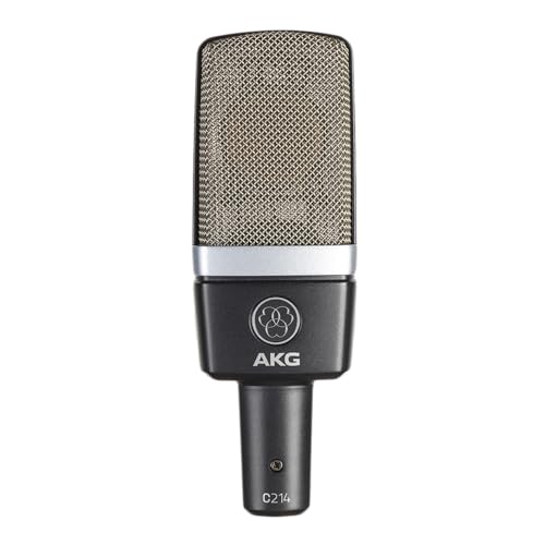 Microphone de Studio AKG C214 Cardioïde Noir - Geekodrome: Boutique d'accessoires geek AKG C214 Condenser Microphone