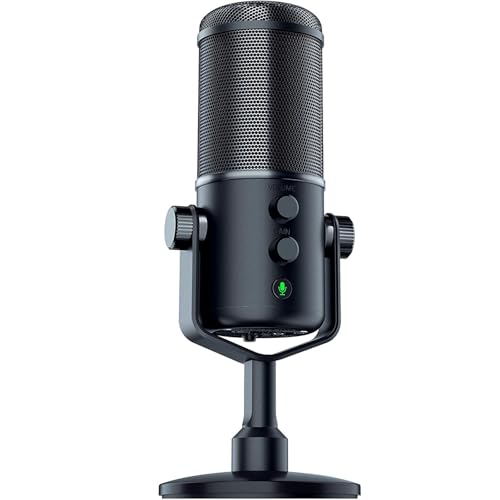 Razer Seiren Elite : Microphone USB Compact pour le Streaming - Geekodrome: Boutique d'accessoires geek Razer Seiren Elite Dynamic