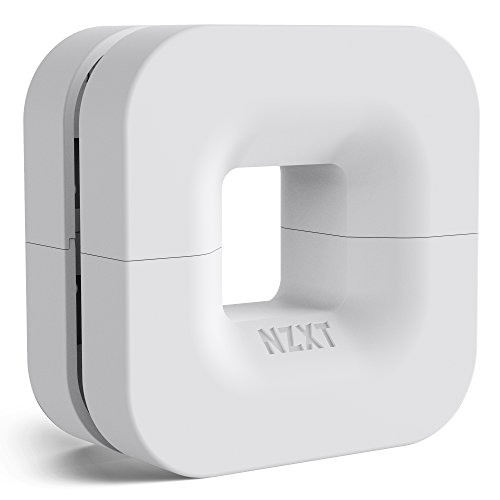 Support de casque NZXT Puck : gestion des câbles en silicone blanc - Geekodrome: Boutique d'accessoires geek NZXT Puck