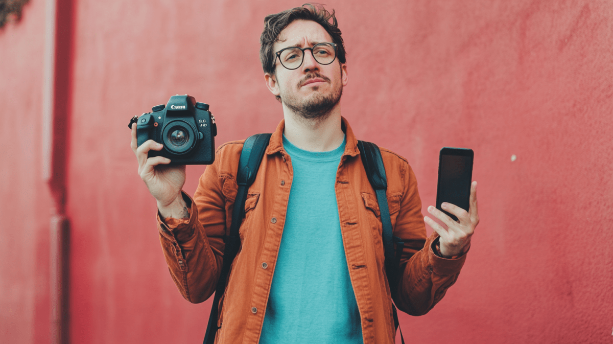 choisir entre smartphone et appareil photo