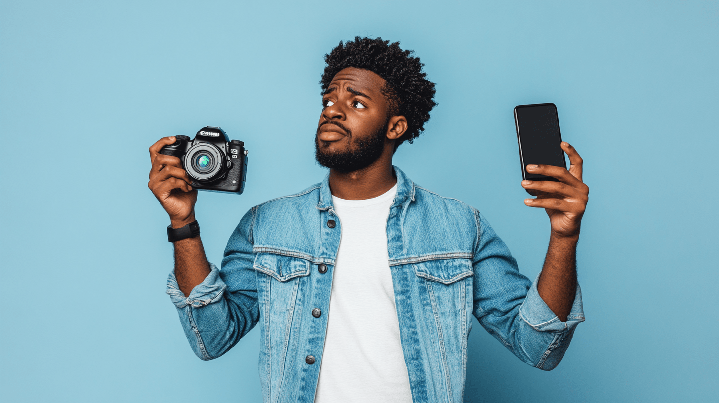 appareil photo ou smartphone