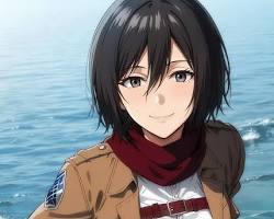 Personnages principaux de l'attaque des titans : Mikasa Ackerman