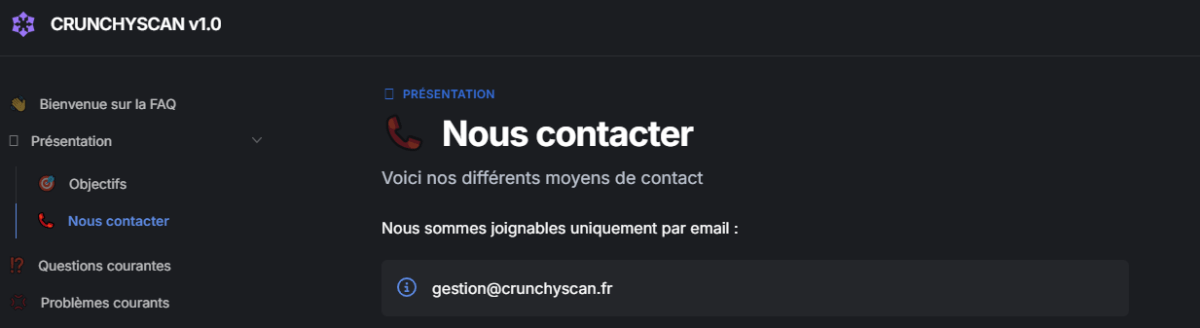 contact CrunchyScan