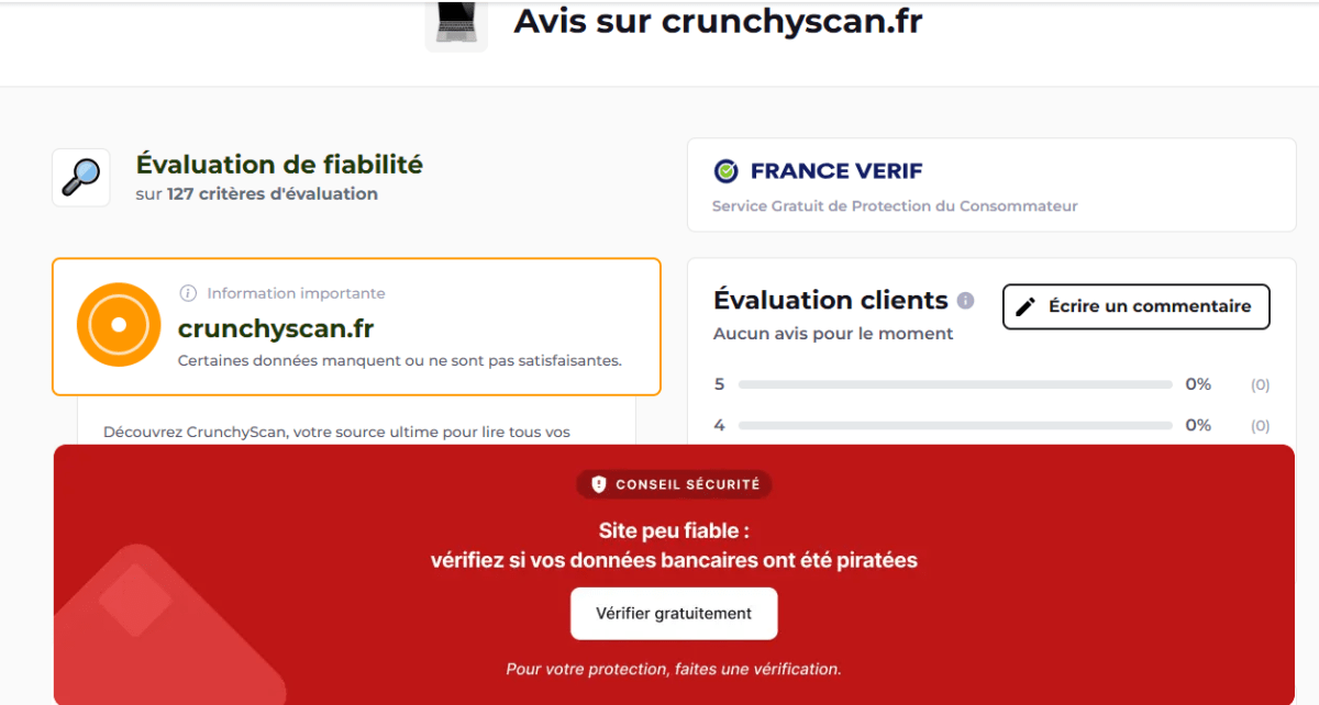 CrunchyScan est il sur ?