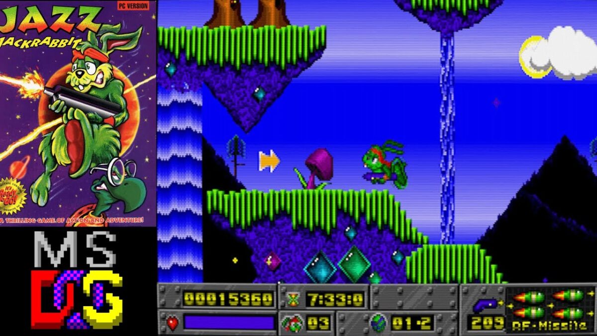 jeu vidéo en J : Jazz Jackrabbit