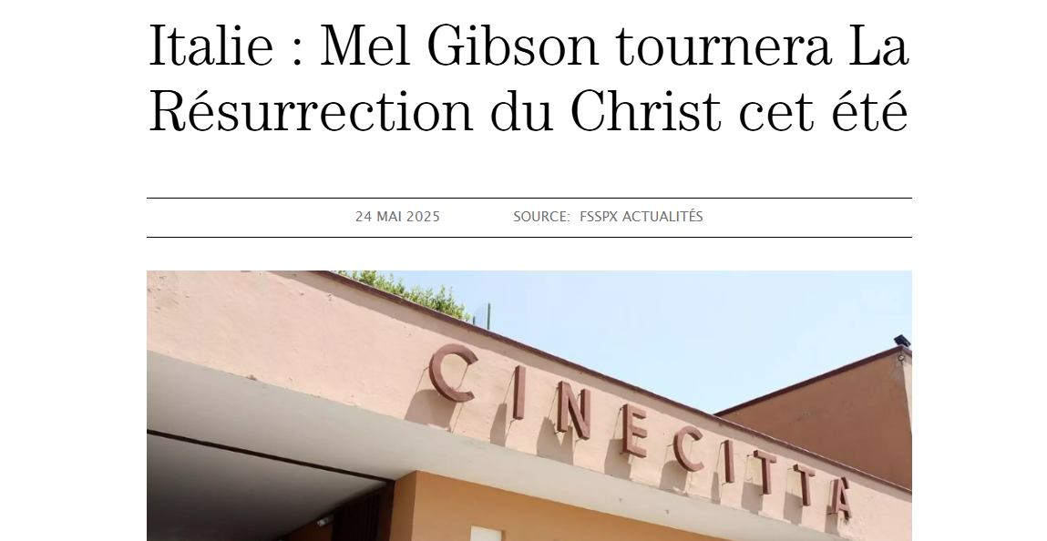 Que devient Mel Gibson ? - Geekodrome: Boutique d'accessoires geek Projets de Mel Gibson en 2025