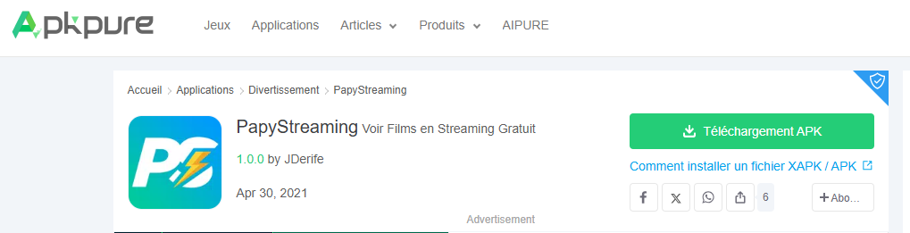 APK Papystreaming