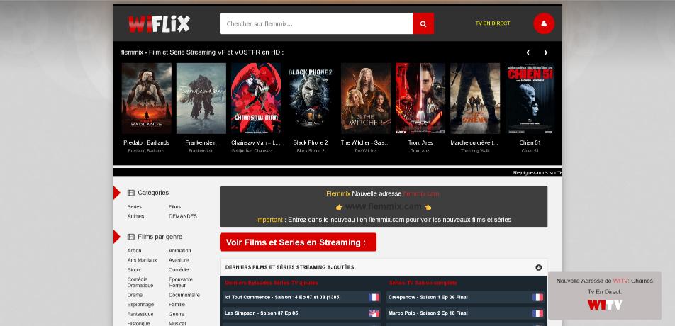 Wiflix.cloud ne fonctionne plus