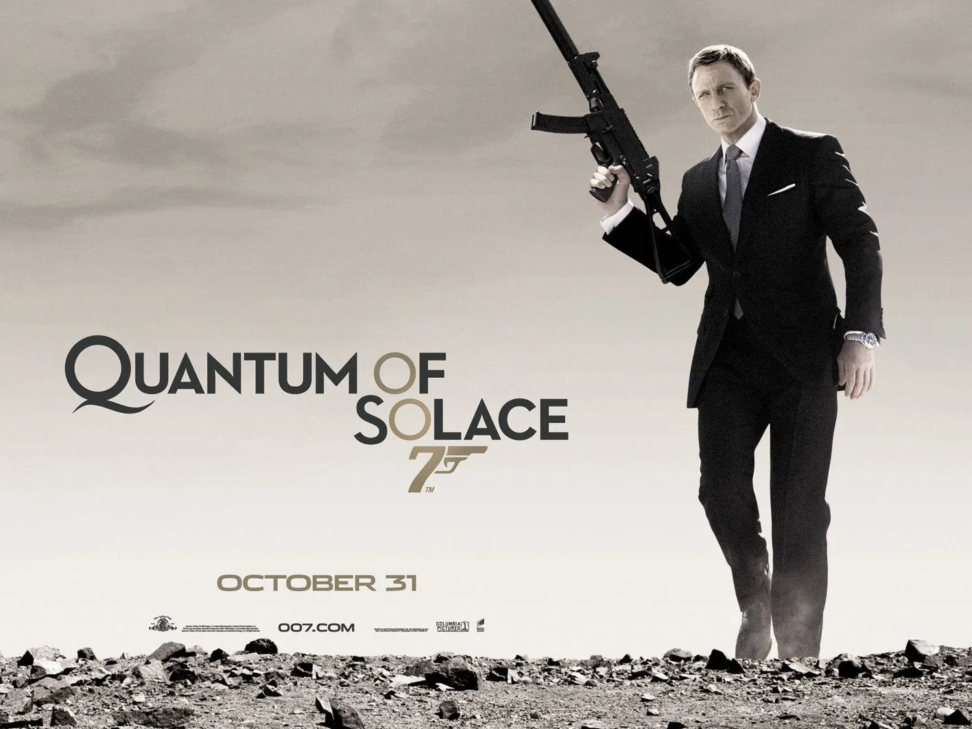 Quels sont les meilleurs films dont le titre commence par la lettre Q ? - Geekodrome: Boutique d'accessoires geek Quantum of Solace