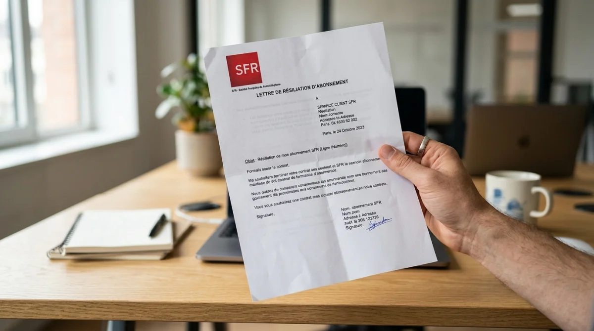 Quelle est l'adresse postale pour résilier sa box SFR ?